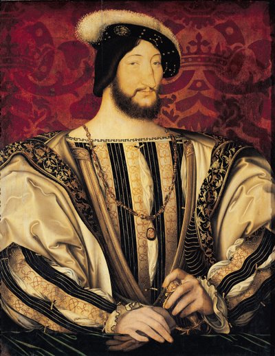 Francois I (1494-1547) by Jean Clouet